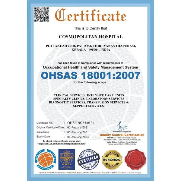 Certificat ISO 9001